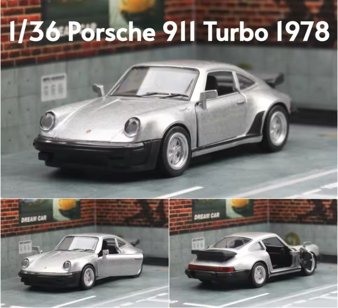 Premium Porsche 911 Turbo 1978 Diecast Technology 1:32 scale