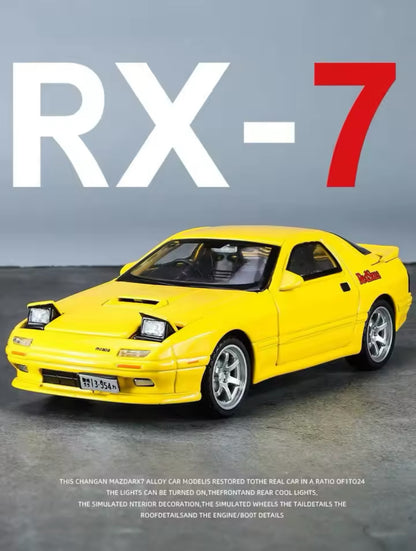 Premium Mazda RX7 Initial D Diecast Technology 1:32 scale