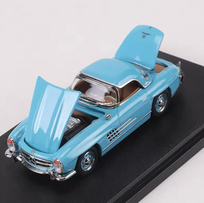 Ultra Precise 1960 Mercedes-Benz 300SL W198 Model Diecast Technology 1:64 Scale