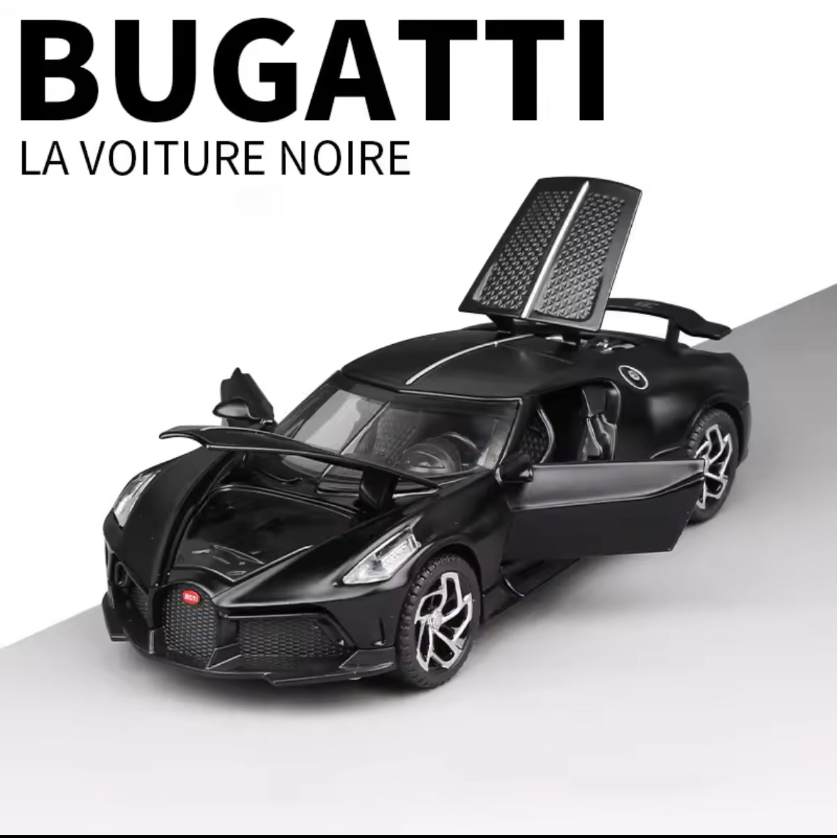 Ultra Precise Bugatti La Voiture Noire Diecast Technology 1:32 Scale