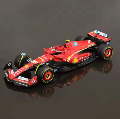 Ultra Precise F1 Ferrari SF-24 Formula 1 Race Diecast Technology 1:43 Scale