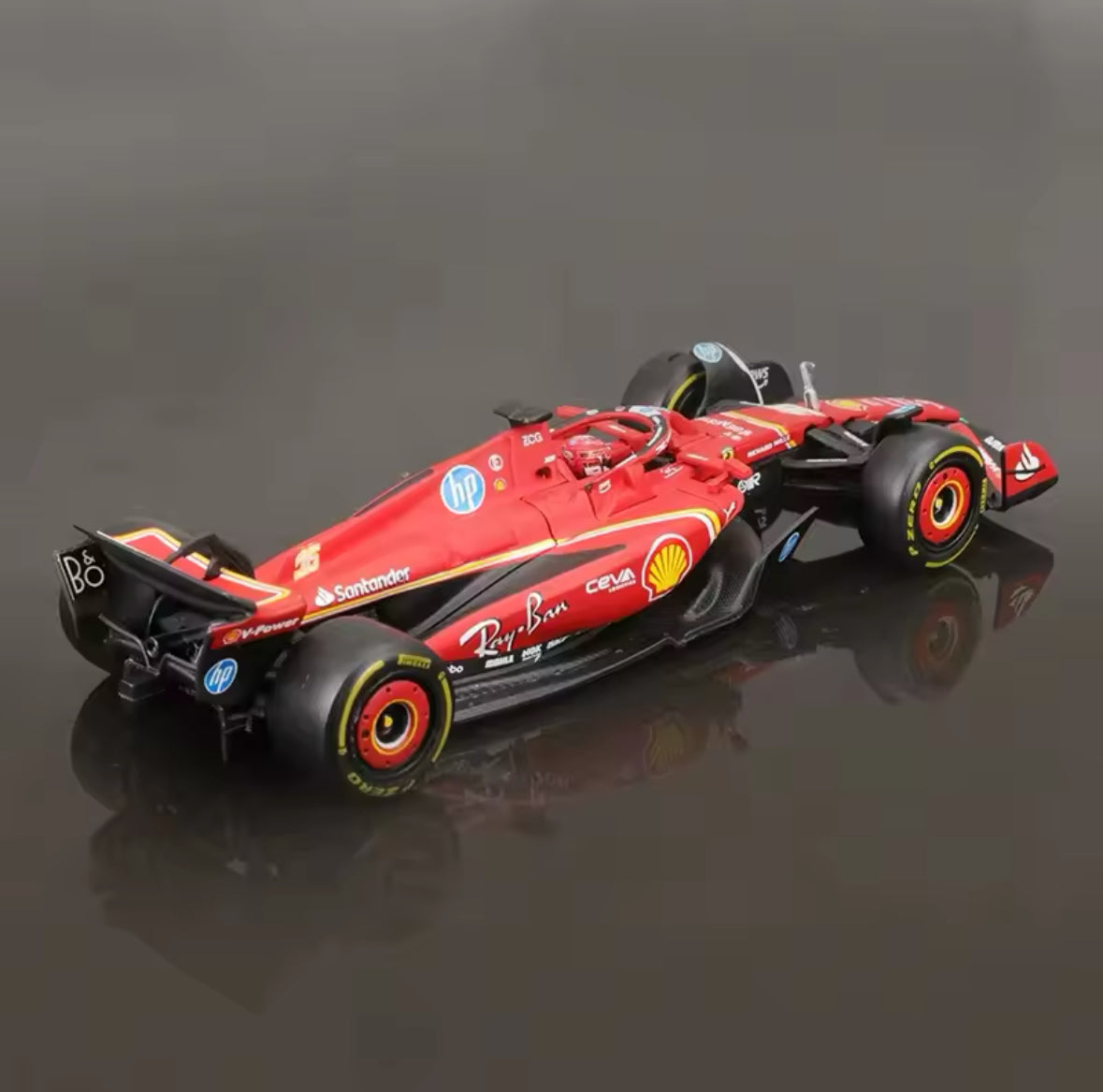 Ultra Precise F1 Ferrari SF-24 Formula 1 Race Diecast Technology 1:43 Scale